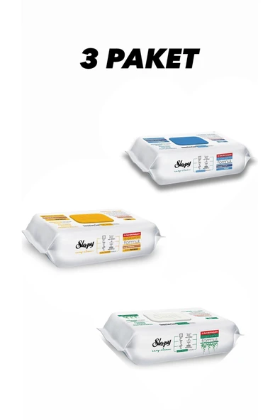 Sleepy Easy Clean Yüzey Tem. Havlusu Arap ve Beyaz Sabun, Çamaşır Suyu Katkılı ürün görseli