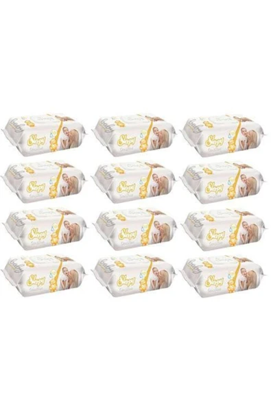 Sleepy Sensitive Islak Mendil - 90 Yaprak X 12 Adet ürün görseli