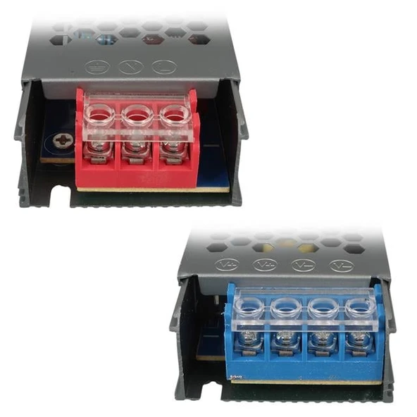 Ledx ALN-M12165 12 Volt 16.5 Amper 72X24x12mmultra Slim Metal Kasa Adaptör - 4