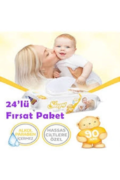 Sleepy Sensitive Islak Mendil 10x90 Lı 10 Paket 900 Yaprak - Resim 2