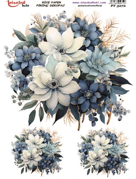 İSTANBUL HOBİ PİRİNÇ DEKOPAJ PT 3272 ürün görseli