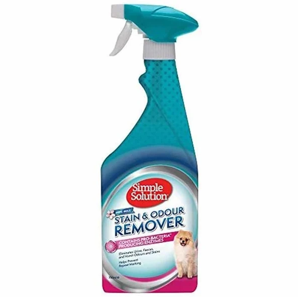 Simple Solution Bahar Esintisi Köpek Leke ve Koku Giderici Sprey 750 ML - 1