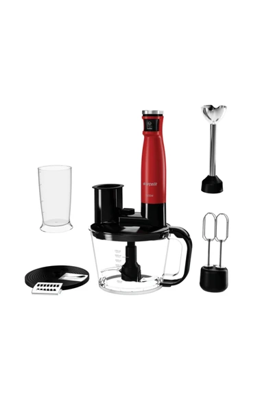 Arçelik Rhb 6050 K Resital El Blender Seti Kırmızı - 6