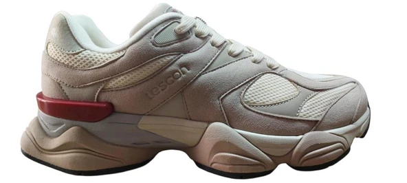 LESCON GHOST 2 BORDO COMFORT CASUAL ANATOMİK SPOR AYAKKABISI - Resim 11