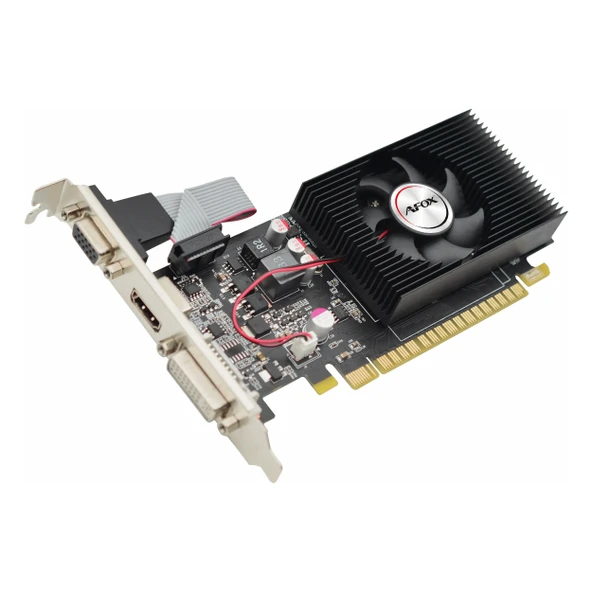 Afox GeForce GT 730 2GB DDR3 128Bit DVI/VGA/HDMI Ekran Kartı - Resim 3