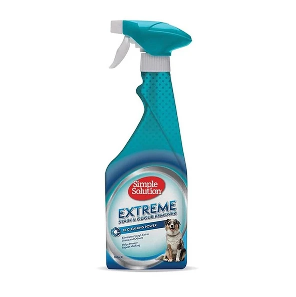 Simple Solution Köpek Extreme 3 Kat Etkili Leke ve Koku Giderici 500 ML - 1