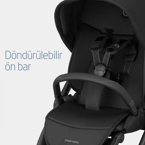 Maxi-Cosi Oxford Çift Yönlü Seyahat Sistem Olabilen Bebek Arabası Twillic Black - 9
