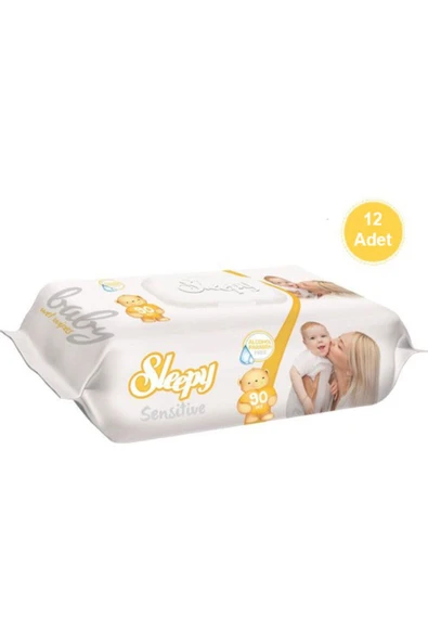 Sleepy Sensitive Islak Mendil 12x90 Adet ürün görseli