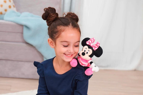 6315870461 Disney Minnie Manyetik Peluş Figür - Resim 2