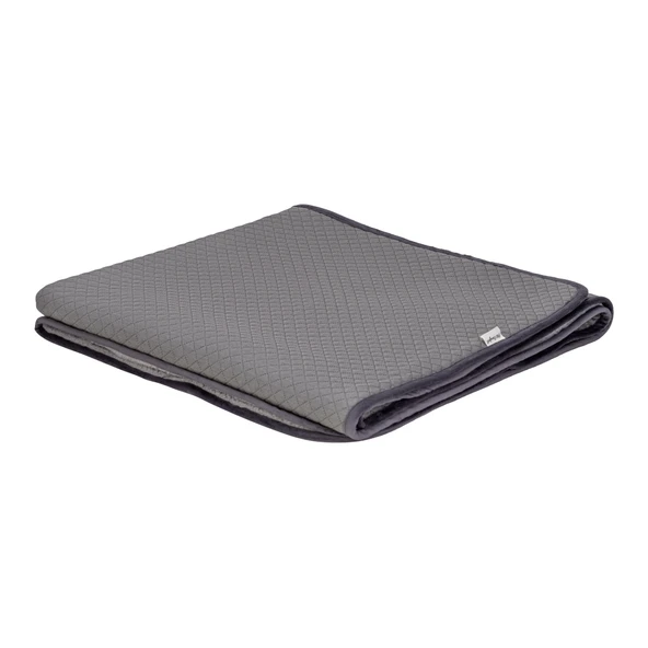 Pet Comfort Lodix Mirinda Gri Köpek Battaniyesi L 100x150cm ürün görseli 1