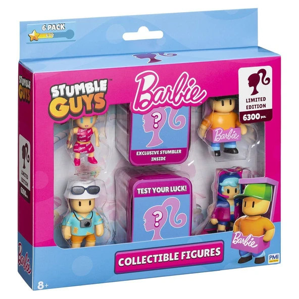 PMI SGB2060 STUMBLE GUYS BARBİE FİGÜR 6LI SET