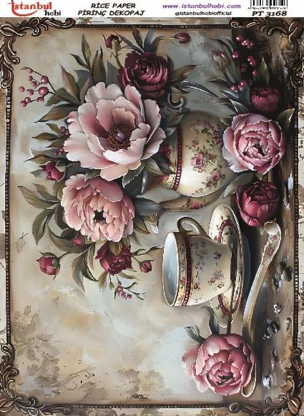 İSTANBUL HOBİ PİRİNÇ DEKOPAJ PT 3168 ürün görseli