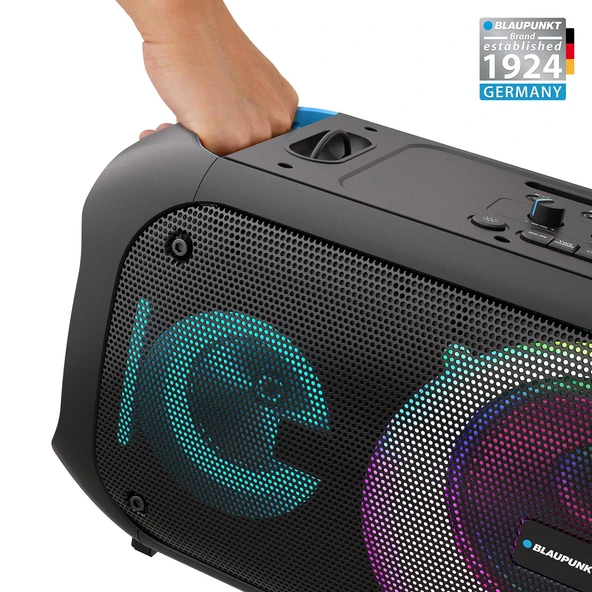 Blaupunkt PL700 Mikrofonlu Uzaktan Kumandalı Kablosuz Bluetooth Speaker Hoparlör Siyah - 6