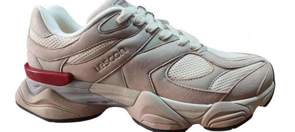 LESCON GHOST 2 BORDO COMFORT CASUAL ANATOMİK SPOR AYAKKABISI - Resim 4