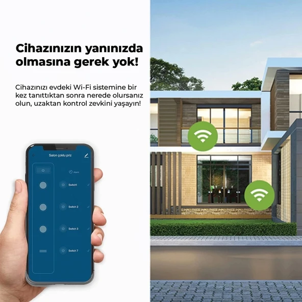 Vothoon Bix Bp-01 Wifi Yüksek Akım Korumalı Hızlı Şarj Özellikli Akıllı Priz - Resim 6