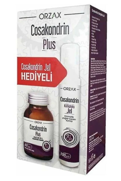 Orzax Cosakondrin Plus 60 Tablet+Cosakondrin Jel 100 ml Avantajlı Paket