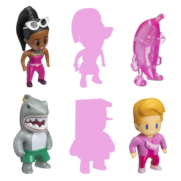 PMI SGB2060 STUMBLE GUYS BARBİE FİGÜR 6LI SET - 2