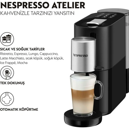 Nespresso S85 Atelier Süt Çözümlü Kahve Makinesi - 2