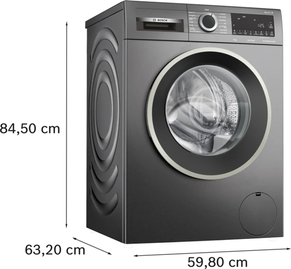 Bosch WGA244ZRTR 9 kg 1400 Devir Çamaşır Makinesi - 4