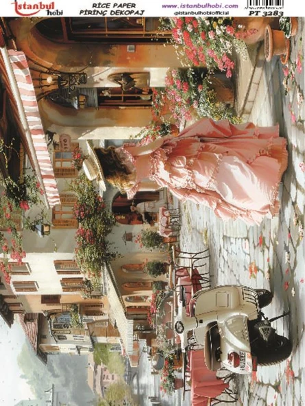İSTANBUL HOBİ PİRİNÇ DEKOPAJ PT 3283 ürün görseli
