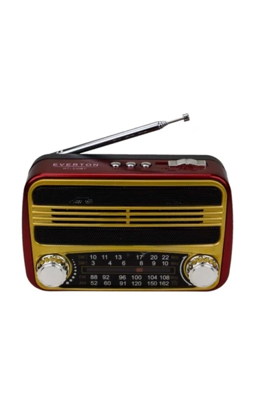 ataşbey Nostaljik Bluetoothlu Müzik Kutusu,3 Band Radyo, Usb, Sd, Mp3 Player Rt-310bt ürün görseli