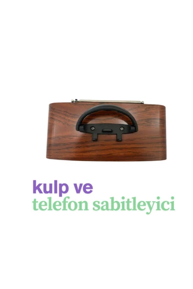 ataşbey RT-775 Retro Tasarımlı FM/AM/SW 3 Band Radyo - USB/TF Kart Girişli, Şarjlı Müzik Çalar - Resim 3