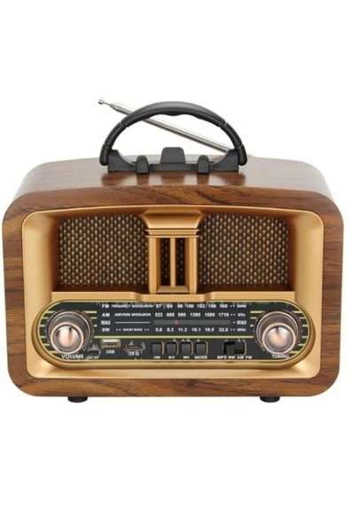ataşbey RT-876 Bluetooth, Usb/Sd/Fm 3 Band Radyo Nostalji Müzik Kutusu ürün görseli