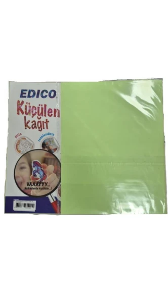 EDICO KUCULEN KAGIT 20x26 YESIL 2 LI ürün görseli