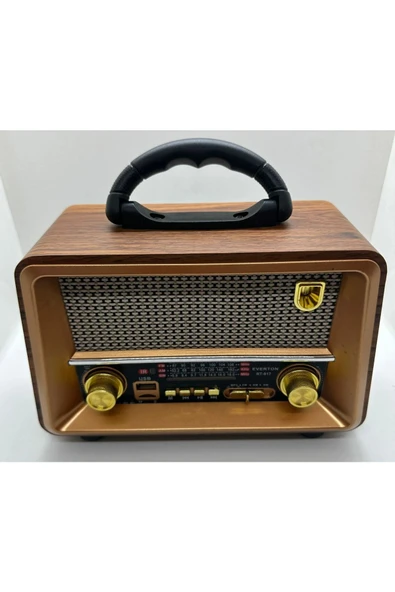 ataşbey Rt-817 Nostalji Müzik Kutusu, Bluetooth, Usb/sd/aux/fm 3 Band Radyo Kumandalı - Resim 2