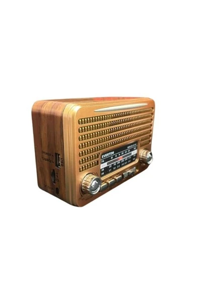ataşbey Everton RT-642 Orta Boy Solar Güneş Enerjili Bluetooth, Nostalji , FM/AM/SW 3 Band Radyo ,usb, sd - Resim 2