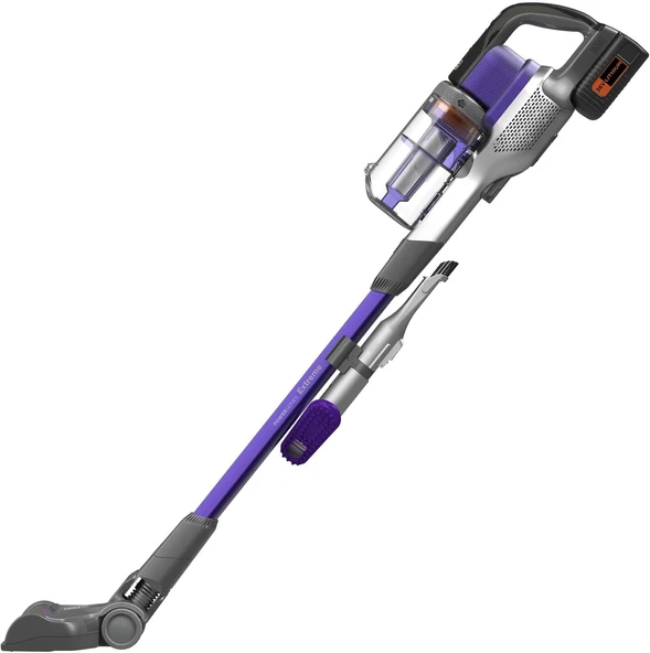 Black + Decker BHFEV362DP 36V Kablosuz Dikey Süpürge Pet Başlıklı, Mor ürün görseli