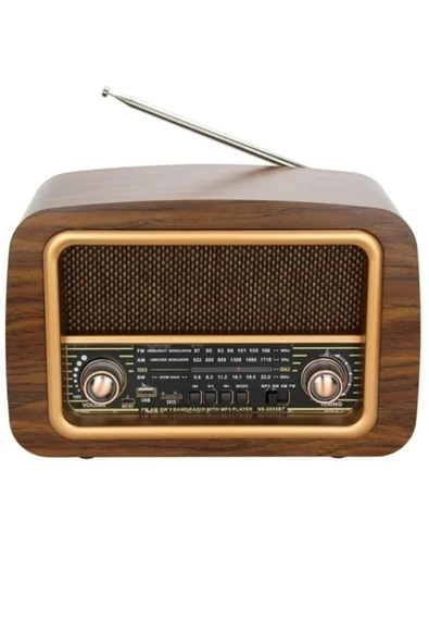ataşbey RT-888 Bluetooth, Usb/Sd/Fm 3 Band Radyo Nostalji Müzik Kutusu Büyük Boy ürün görseli
