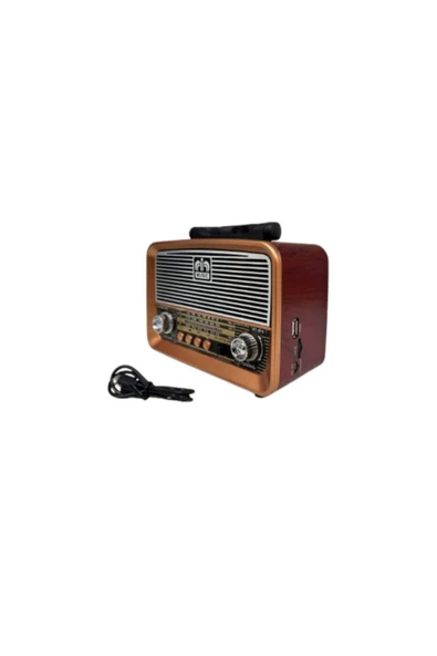 ataşbey RT-875 Nostalji Bluetooth, Usb/Sd/Fm 3 Band Radyo Nostalji Müzik Kutusu ürün görseli