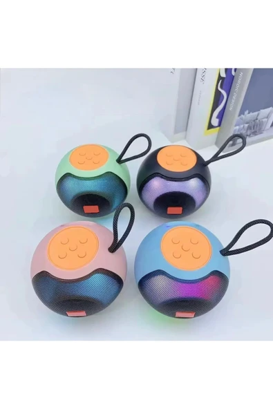ataşbey RT-329 Rgb Led li Bluetooth, Usb/Sd/Fm Radyo Müzik Kutusu - Resim 3