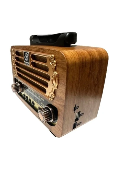 ataşbey RT-674 Orta Boy Solar Güneş Enerjili Bluetooth/USB/Sd kart/ Radyo mp3 Player Müzik Kutusu - Resim 2