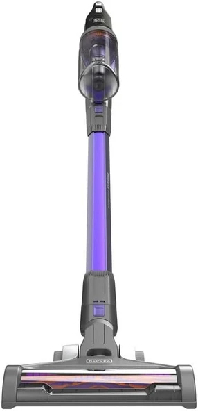 Black + Decker BHFEV362DP 36V Kablosuz Dikey Süpürge Pet Başlıklı, Mor - Resim 2