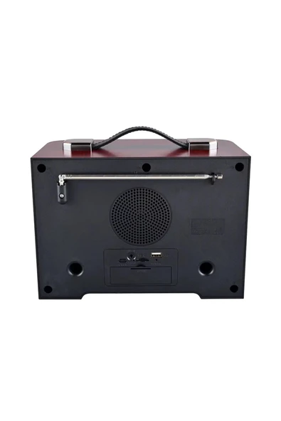 ataşbey Rt-733 Şömine Görünümlü Nostaljik Bluetooth-usb-sd Radyo Mp3 Müzik Kutusu - 4