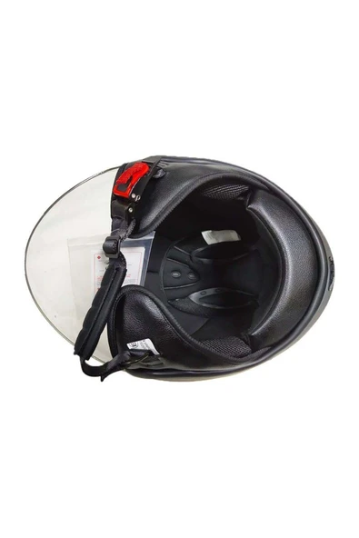 VIRTUE AÇIK KASK MAT SİYAH M - Resim 5