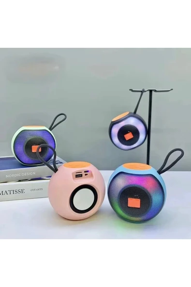 ataşbey RT-329 Rgb Led li Bluetooth, Usb/Sd/Fm Radyo Müzik Kutusu - Resim 2