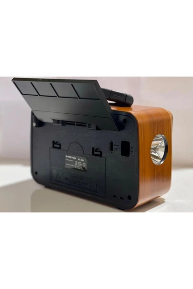 ataşbey RT-836 Nostalji Solar Güneş Enerjili Bluetooth/USB/Sd kart/ Radyo mp3 Player Müzik Kutusu - Resim 7