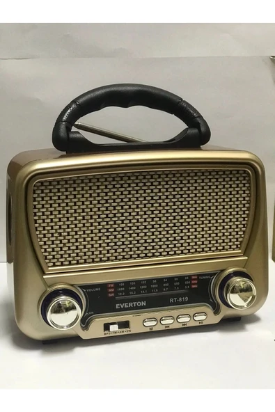 ataşbey Rt-819 Güneş Enerjili Nostaljik Fm,aux,usb Müzik Çalar