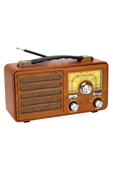 ataşbey Rt-755 Nostalji Bluetooth/USB/Sd kart/ Radyo mp3 Player Müzik Kutusu - Resim 3