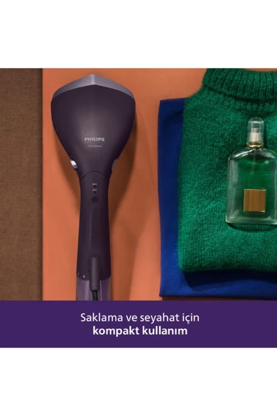 Philips STH7050/30 1500 W Buharlı Düzleştirici - Resim 5