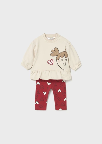 Mayoral Newborn Kız Bebek Tayt Takım 4 Parçalı - Resim 2