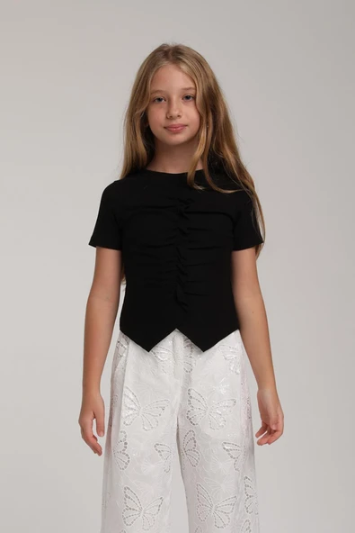 Kız Çocuk Ribana Tshirt