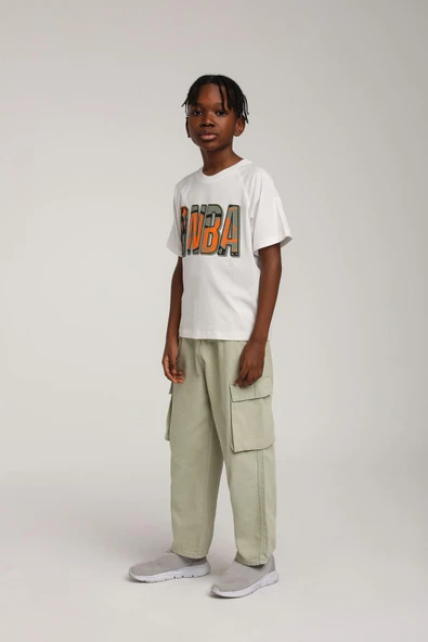 Erkek Çocuk NBA Baskılı Tshirt - Resim 3