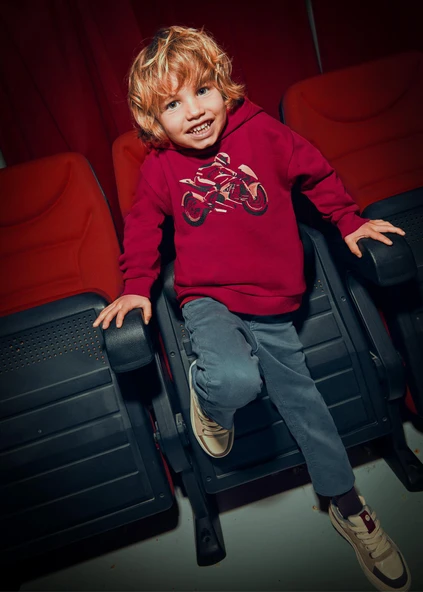 Mayoral Erkek Çocuk Kapşonlu Sweatshirt - Resim 5