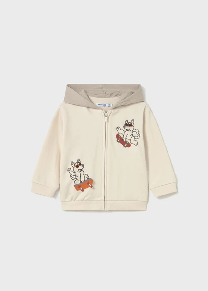 Mayoral Erkek Bebek Fermuarlı Kapşonlu Hırka