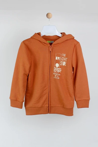 Losan Erkek Çocuk Kapşonlu Penye Hırka