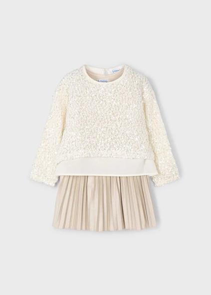 Mayoral Kız Çocuk Takım Görünümlü Elbise - Resim 2